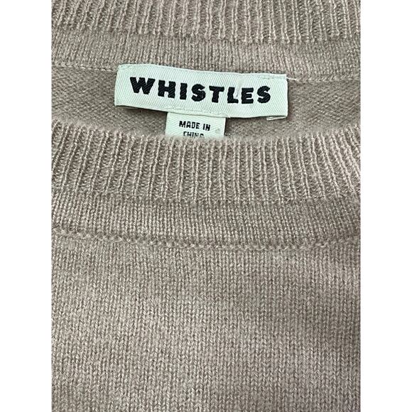 Whistles Rose Cashmere Crewneck Sweater size X-Small - Picture 5 of 12